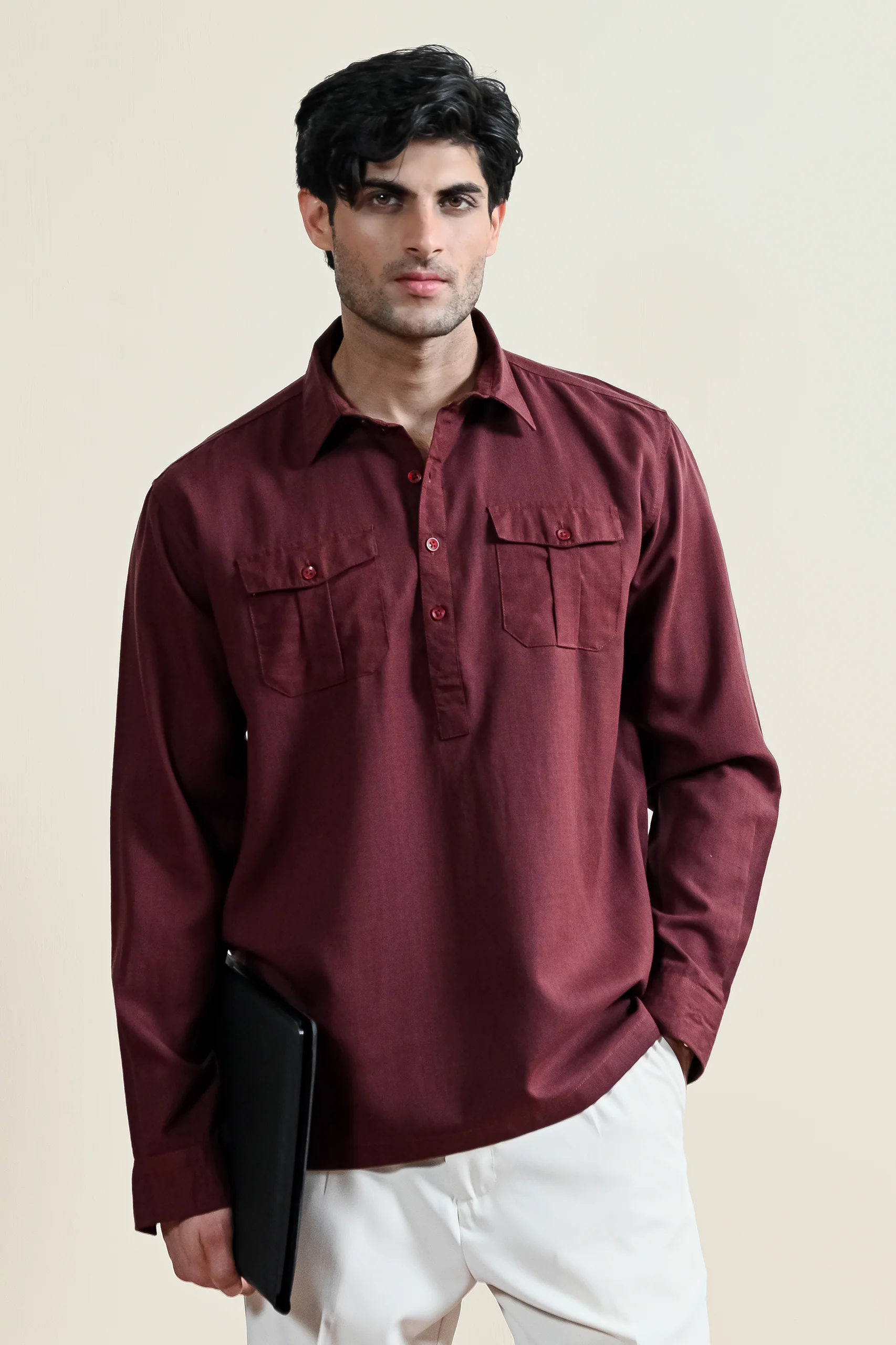 Artisan Linen Shirt (MCS-08) - Image 5