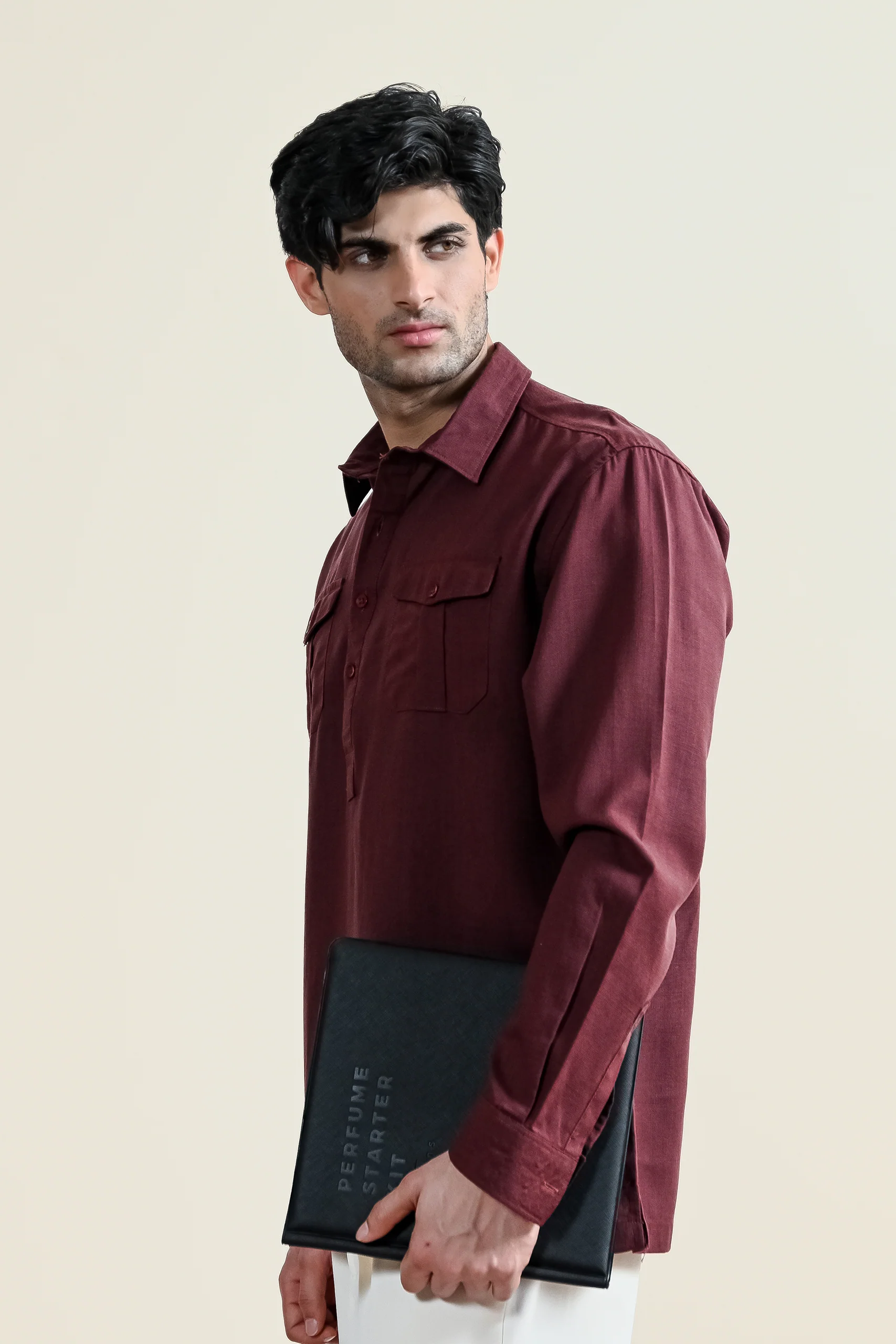 Artisan Linen Shirt (MCS-08) - Image 7
