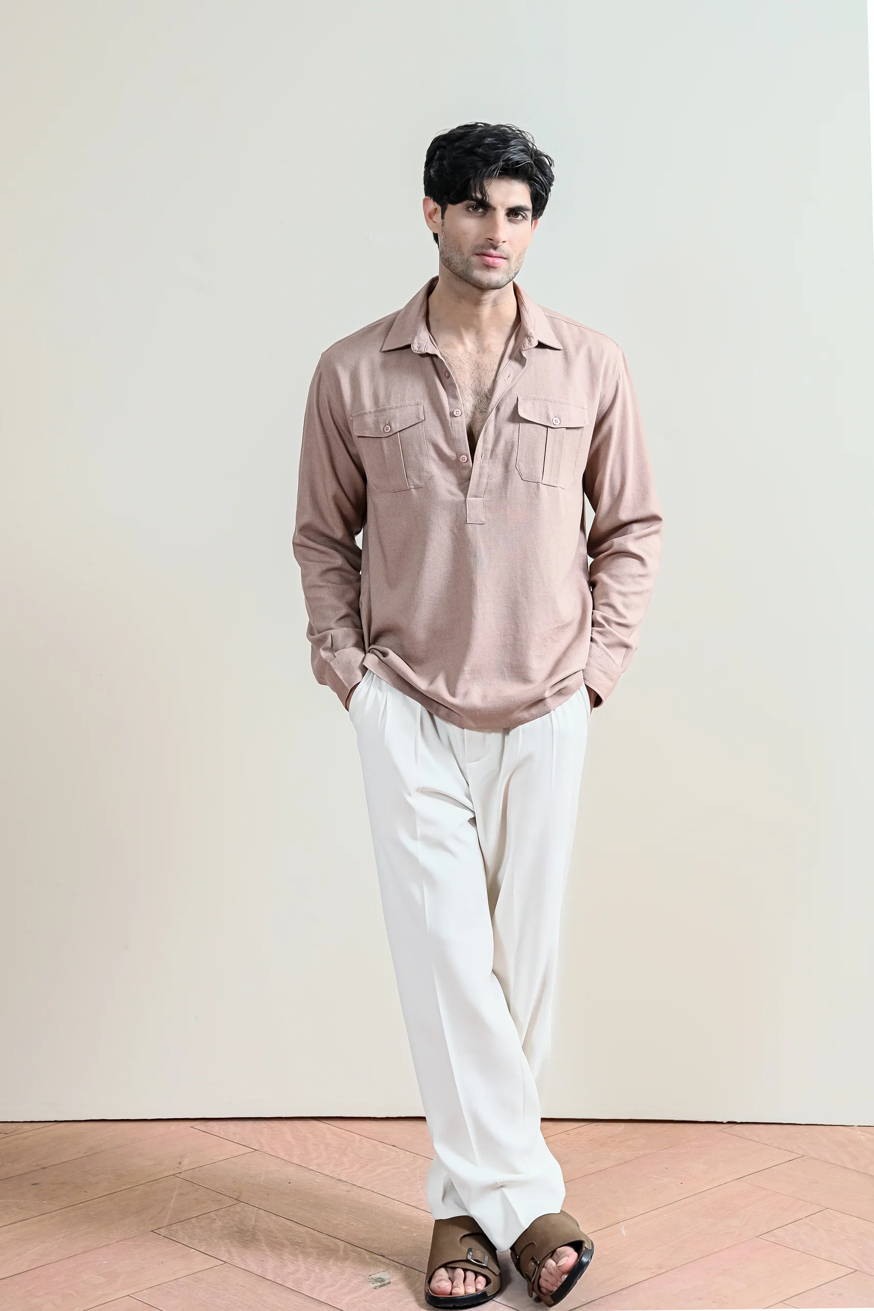 Artisan Linen Shirt (MCS-09) - Image 3