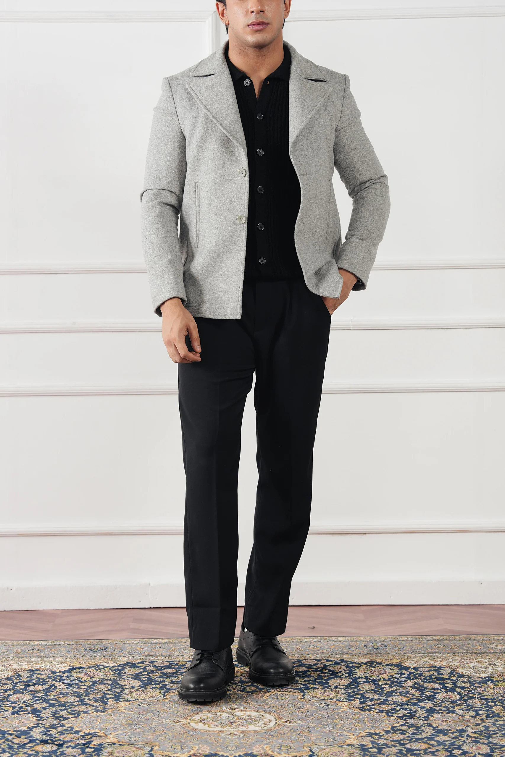 Cable Knit Shirt (MKB-01) - Image 5