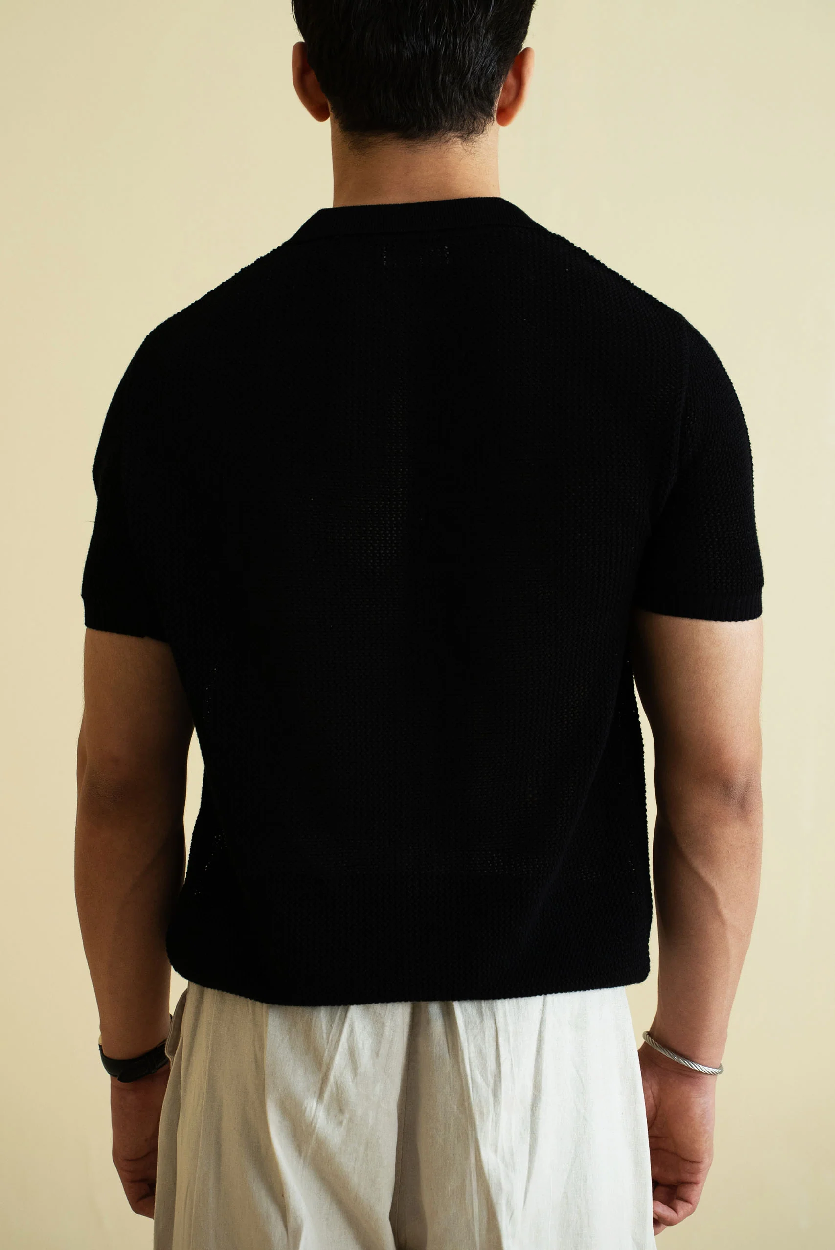 Crochet Knitted Button Down Shirt (KBD-06) - Image 4