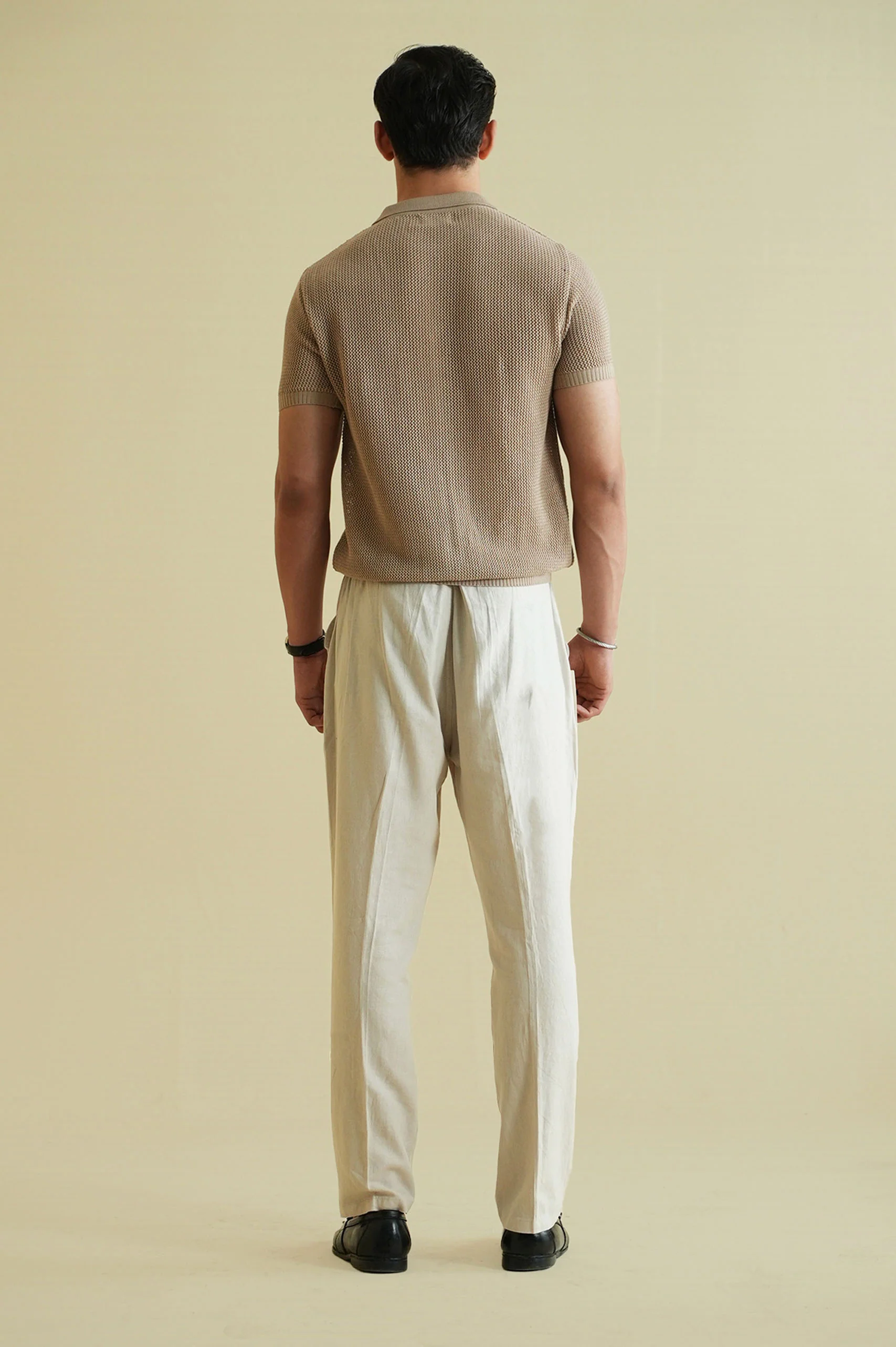 Crochet Knitted Button Down Shirt (KBD-07) - Image 4