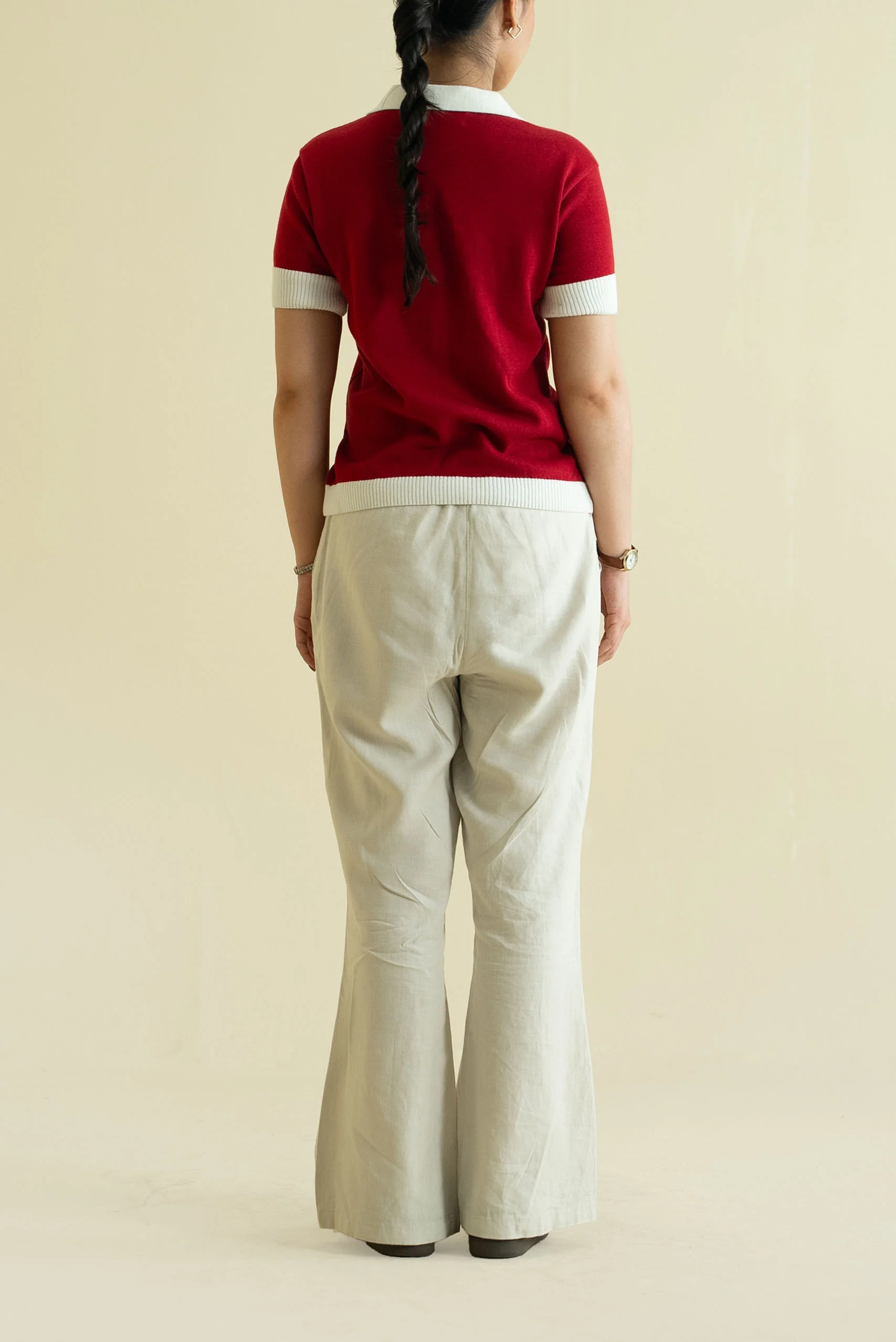 Fine Knit Polo Shirt (WKP-01) - Image 4