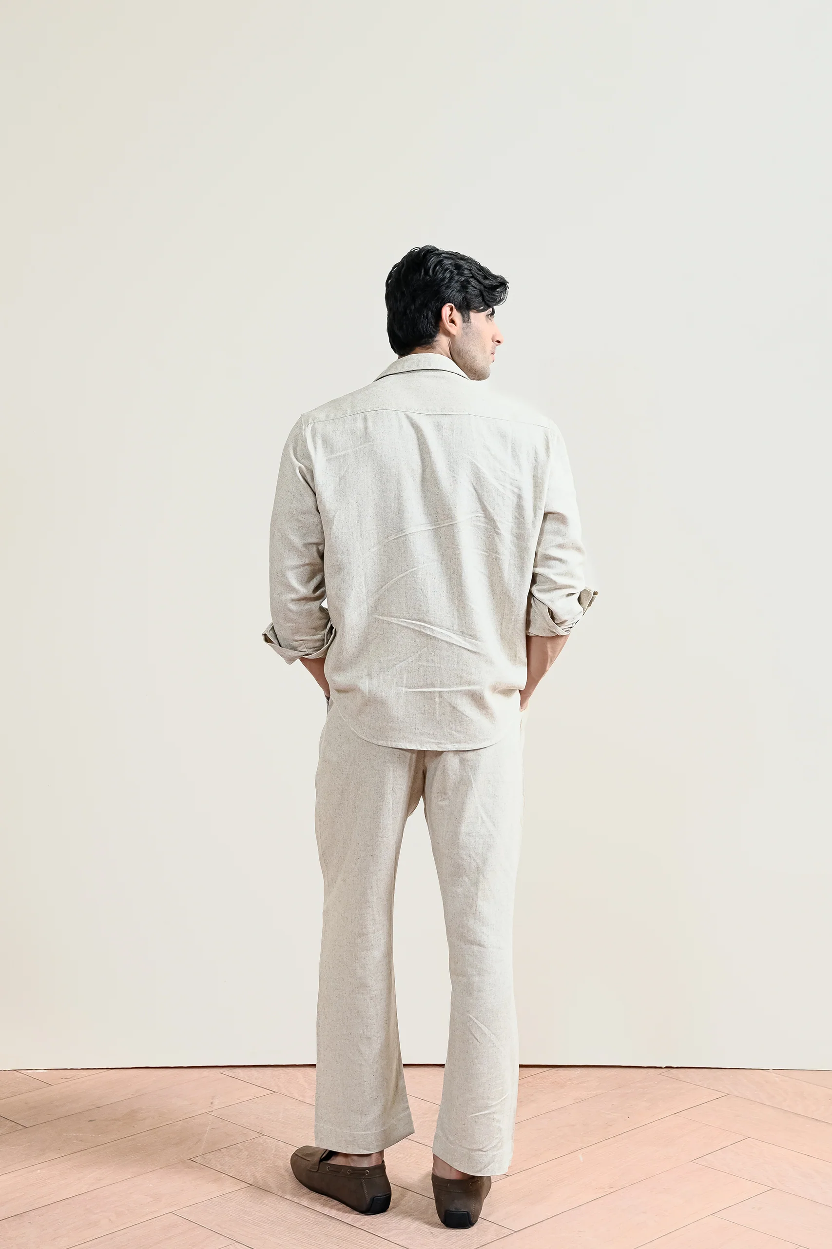 Heritage Double Pocket Linen Shirt (MCS-17) - Image 3