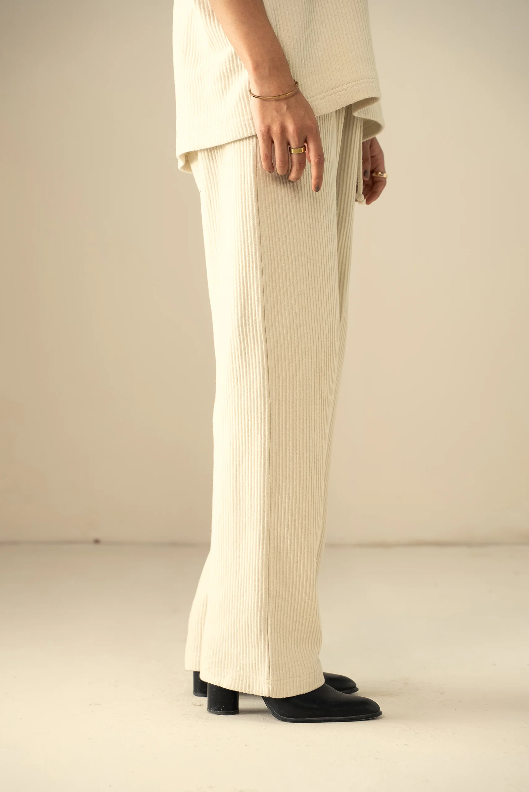 Ottoman Knit Textured Trouser (WRT-02) - Image 3
