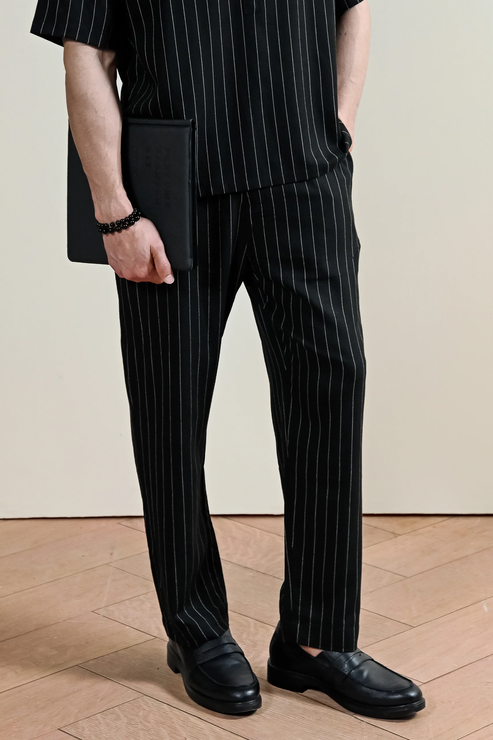 Pinstripe Linen Pant (MLP-08) - Image 4