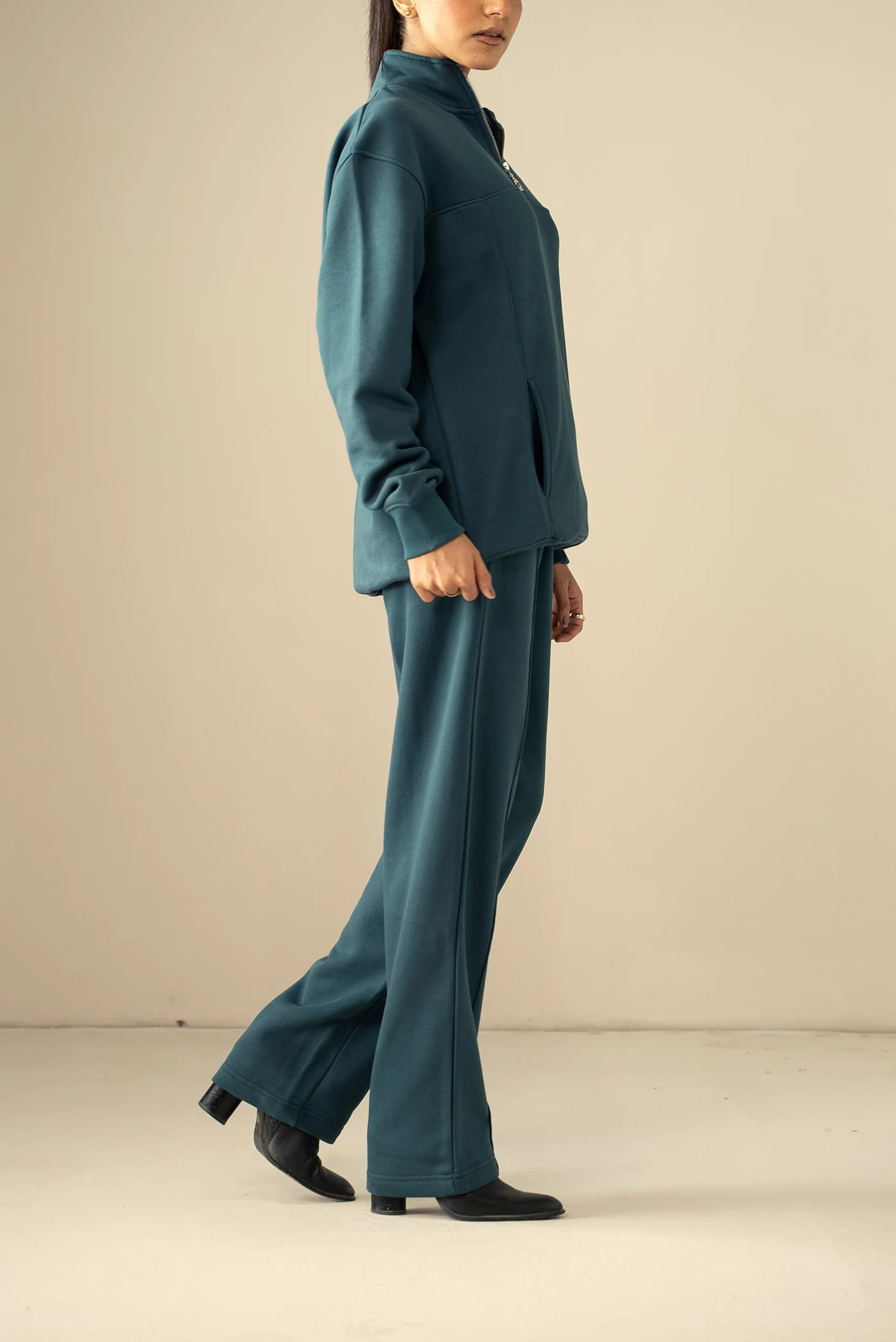 Quarter Zip Sweatshirt (MNZ-01) - Image 13