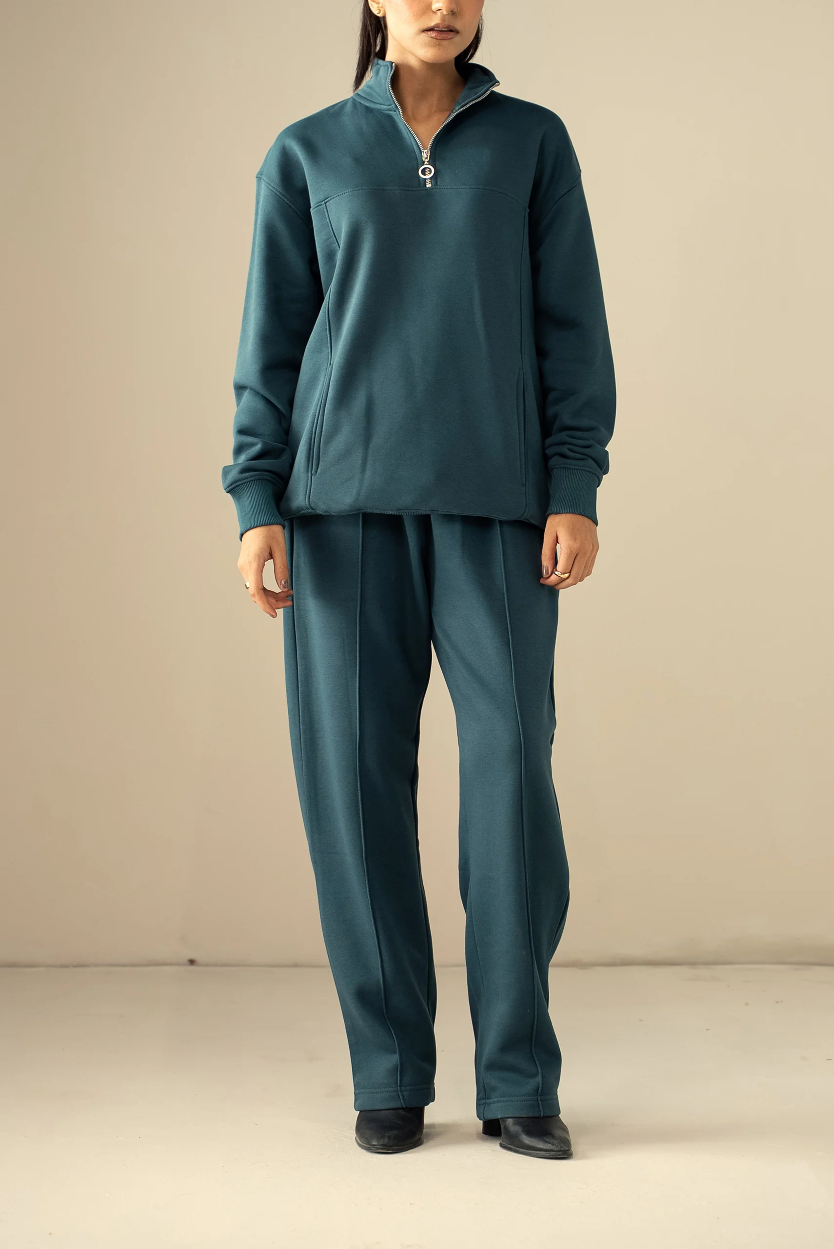 Quarter Zip Sweatshirt (MNZ-01) - Image 3