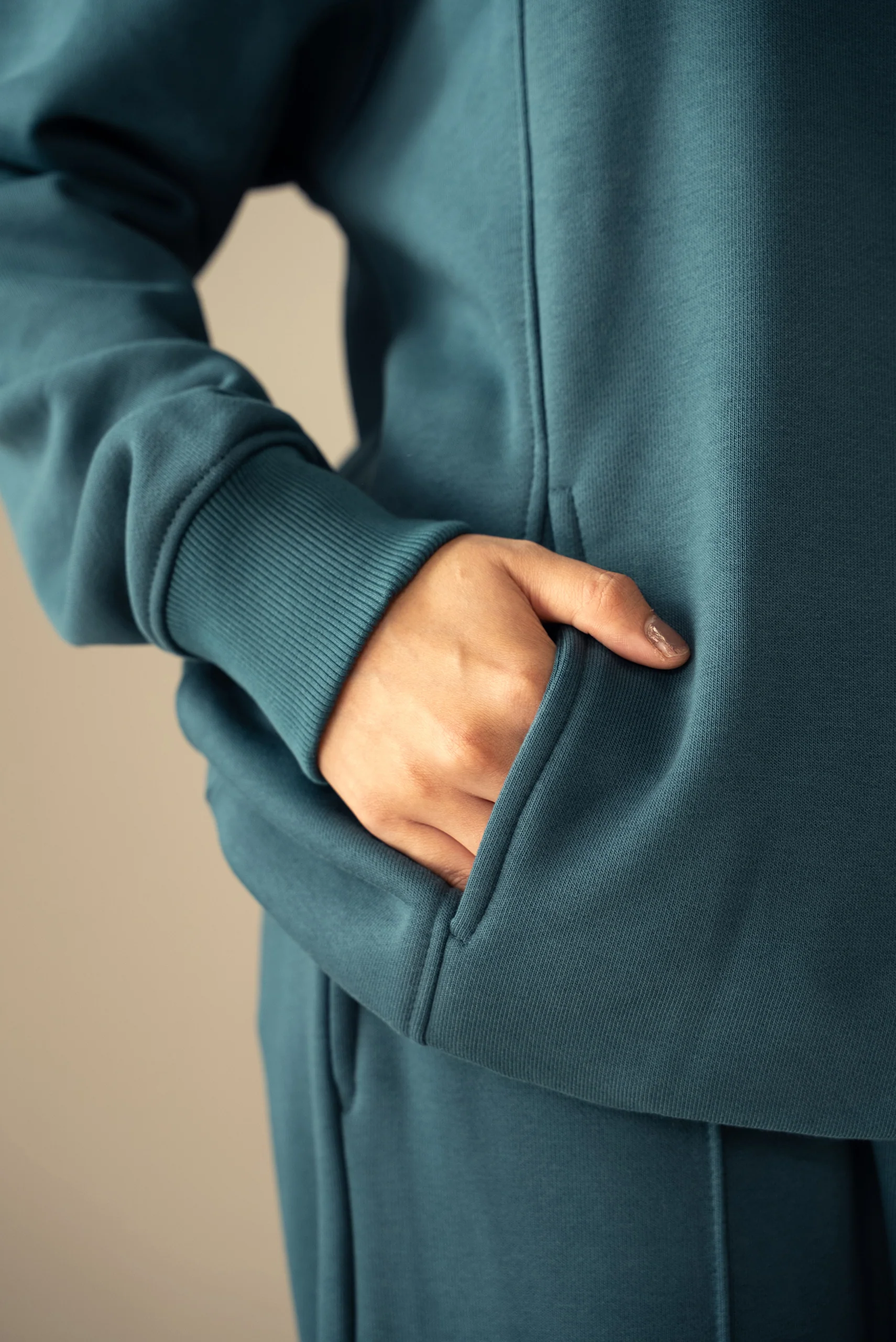 Quarter Zip Sweatshirt (MNZ-01) - Image 7