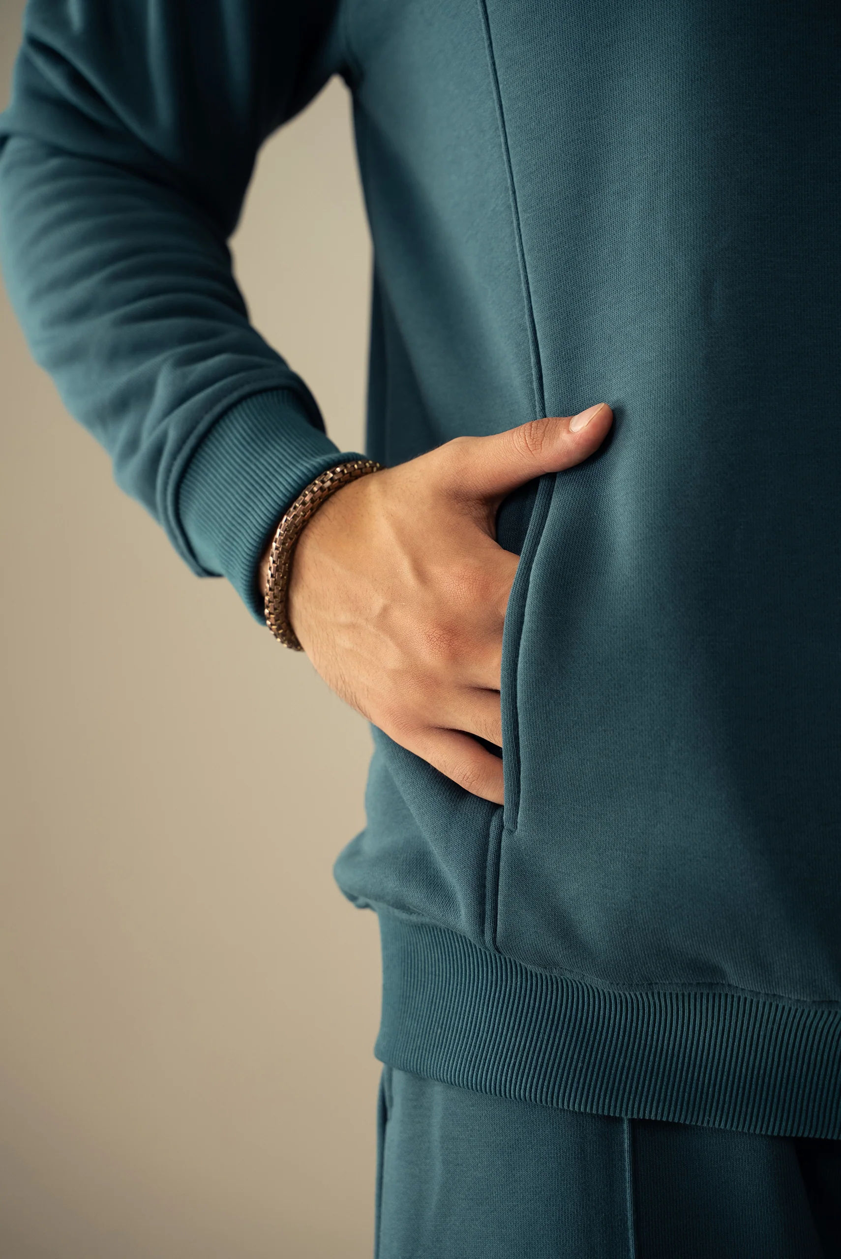 Quarter Zip Sweatshirt (MNZ-01) - Image 9