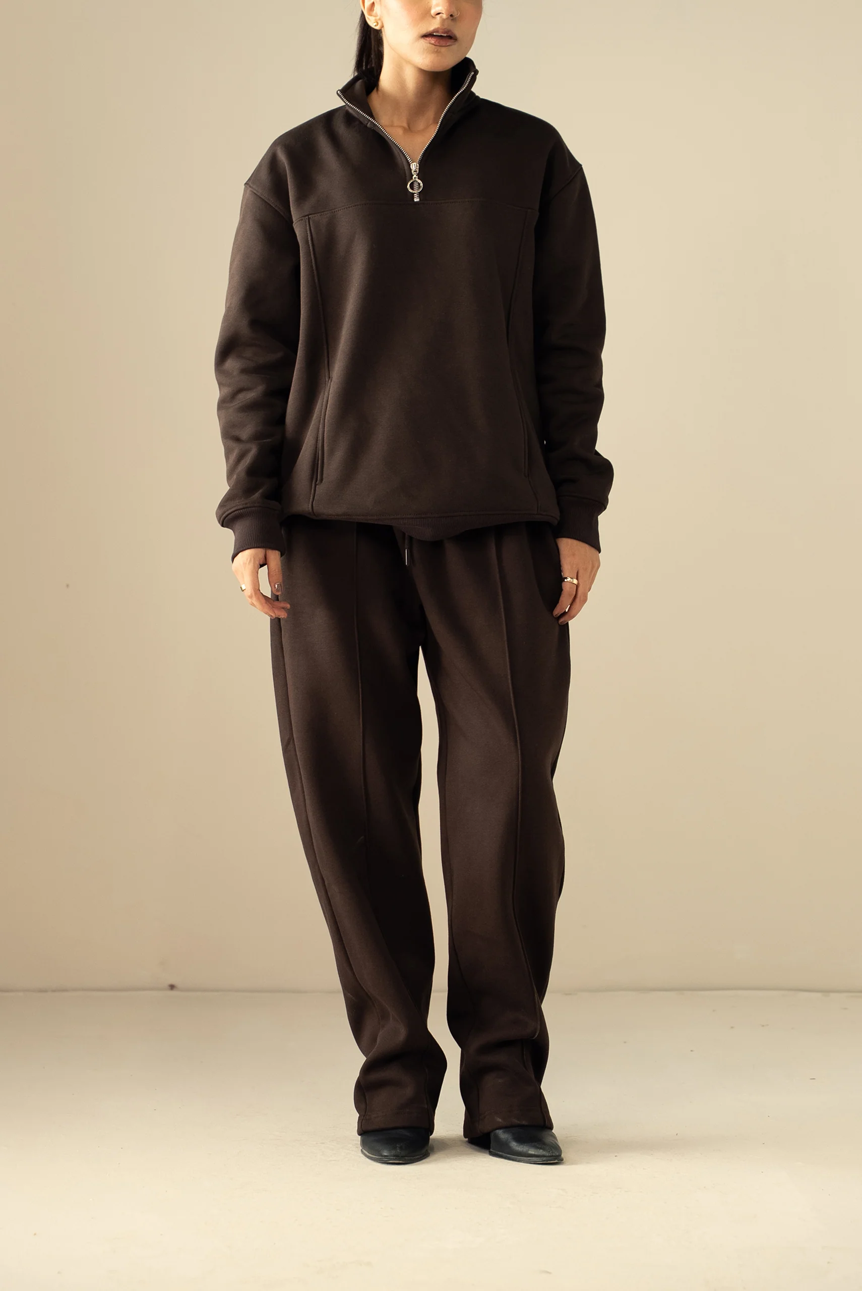 Quarter Zip Sweatshirt (MNZ-02) - Image 16