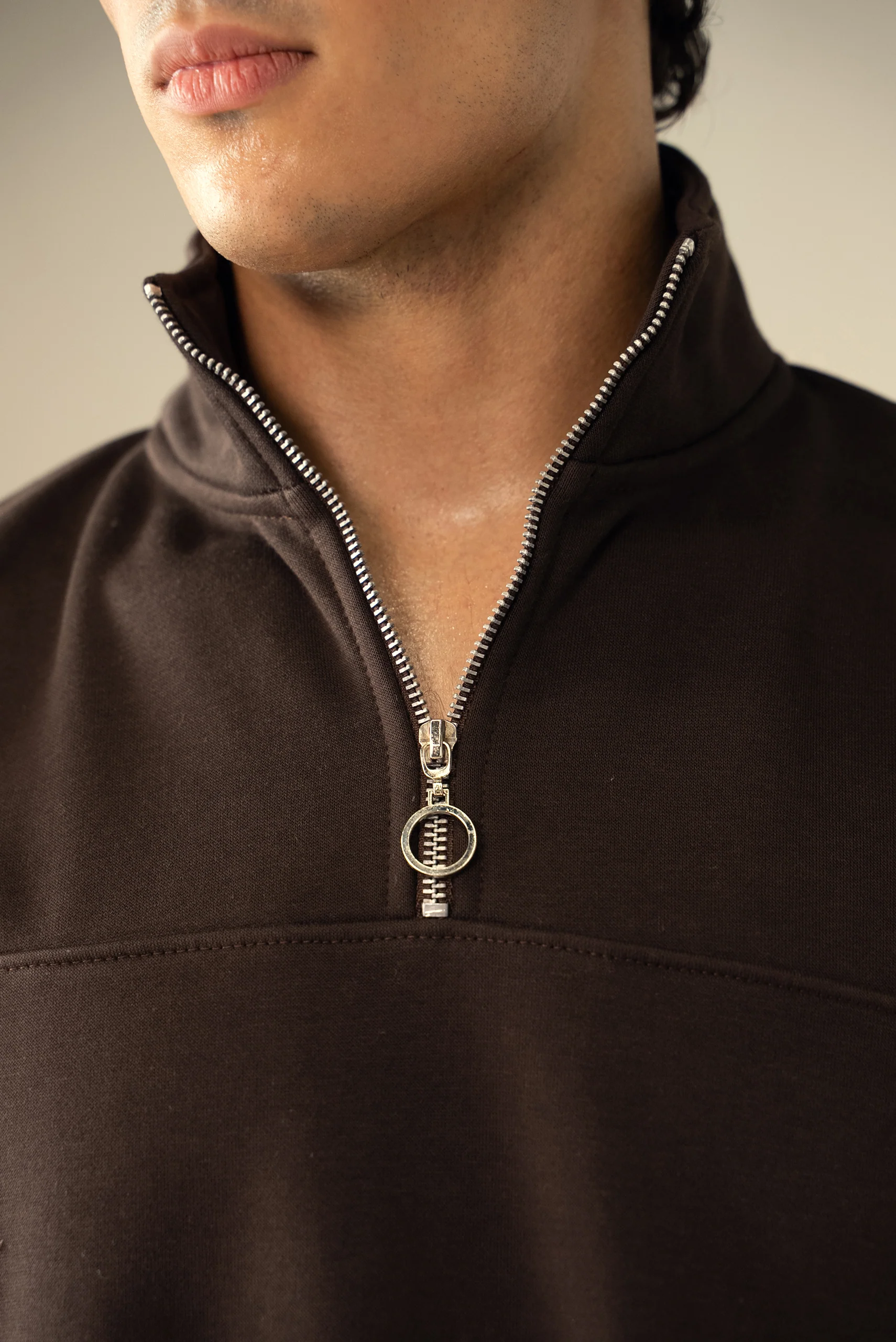 Quarter Zip Sweatshirt (MNZ-02) - Image 6