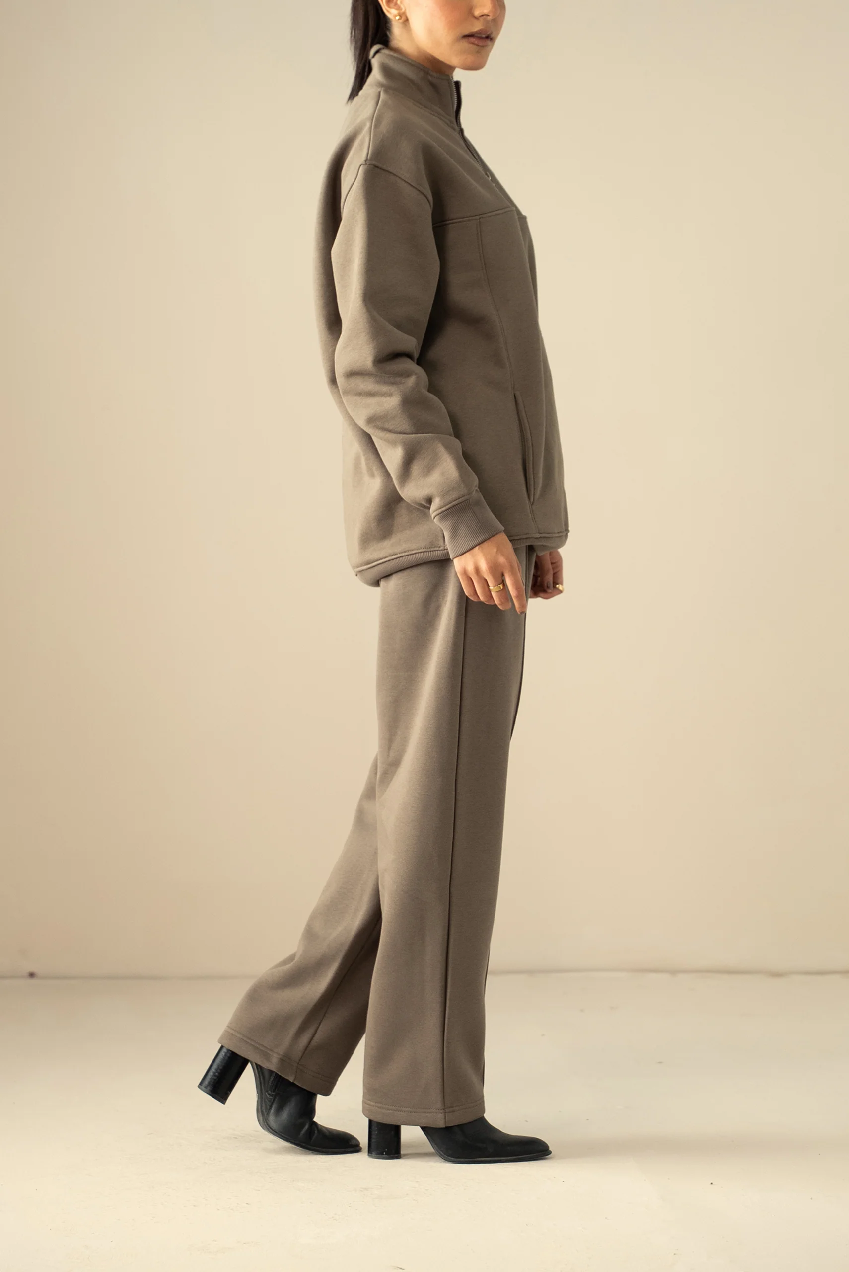 Quarter Zip Sweatshirt (MNZ-03) - Image 13