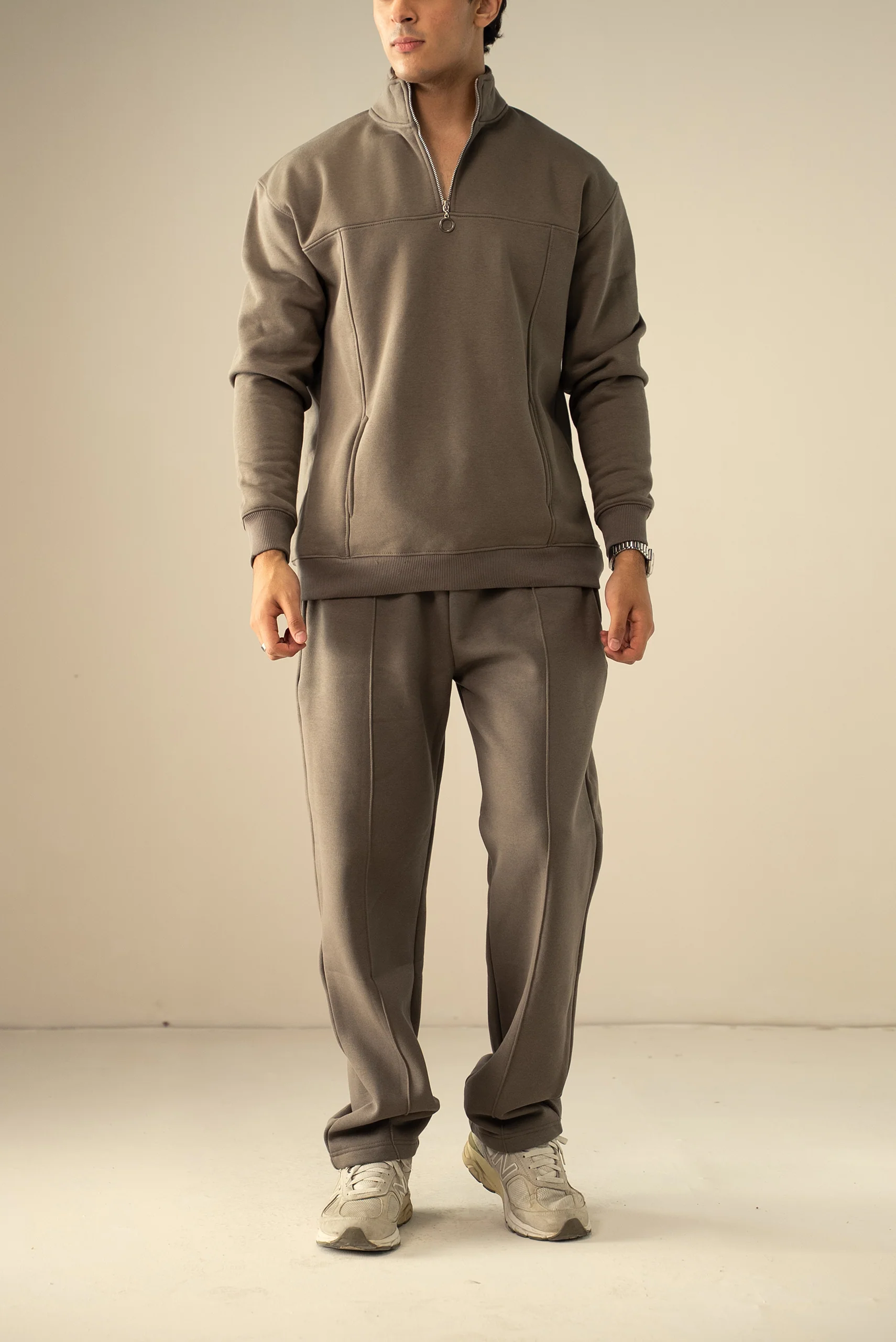Quarter Zip Sweatshirt (MNZ-03) - Image 3