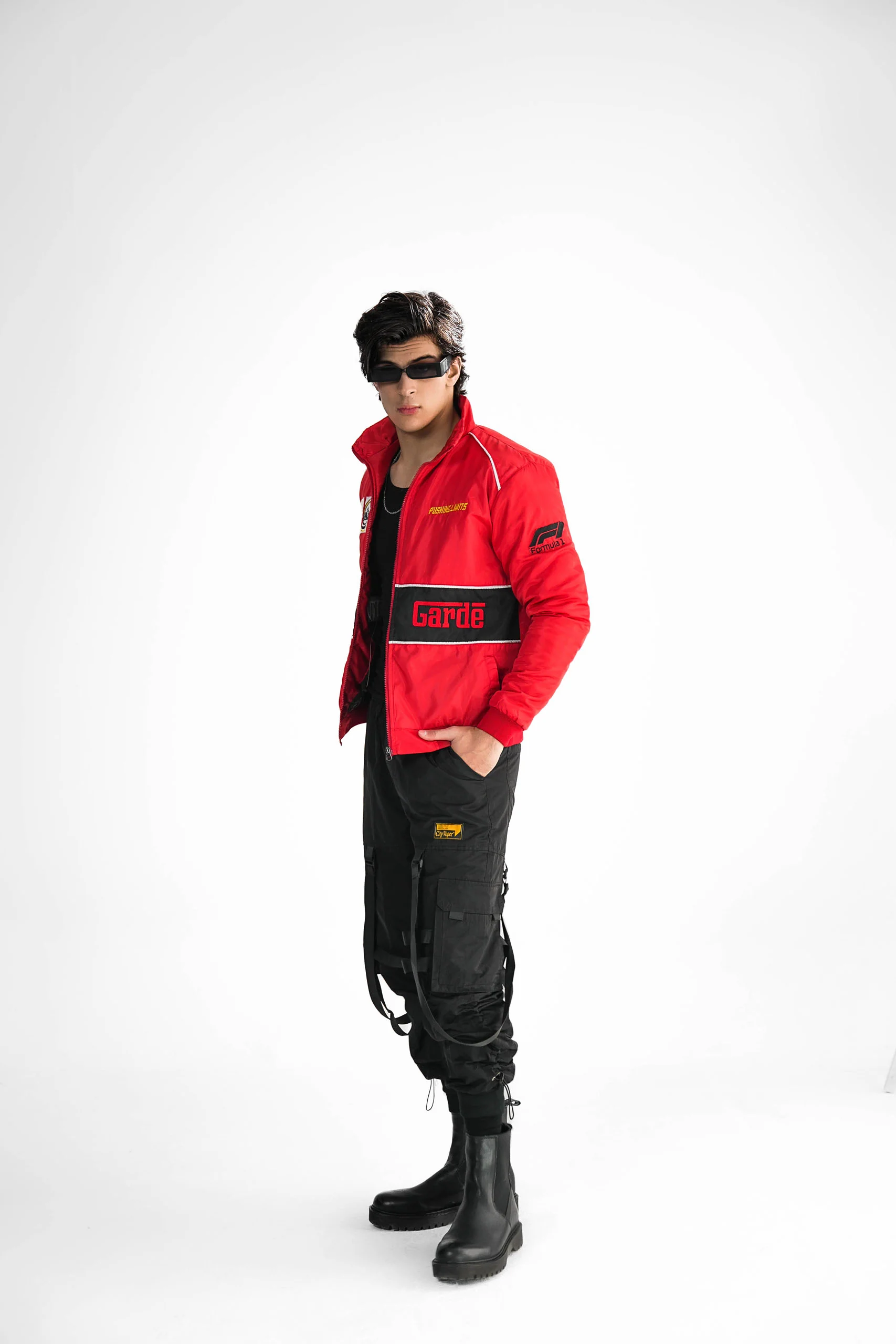 Racing Jacket - Red - Image 10
