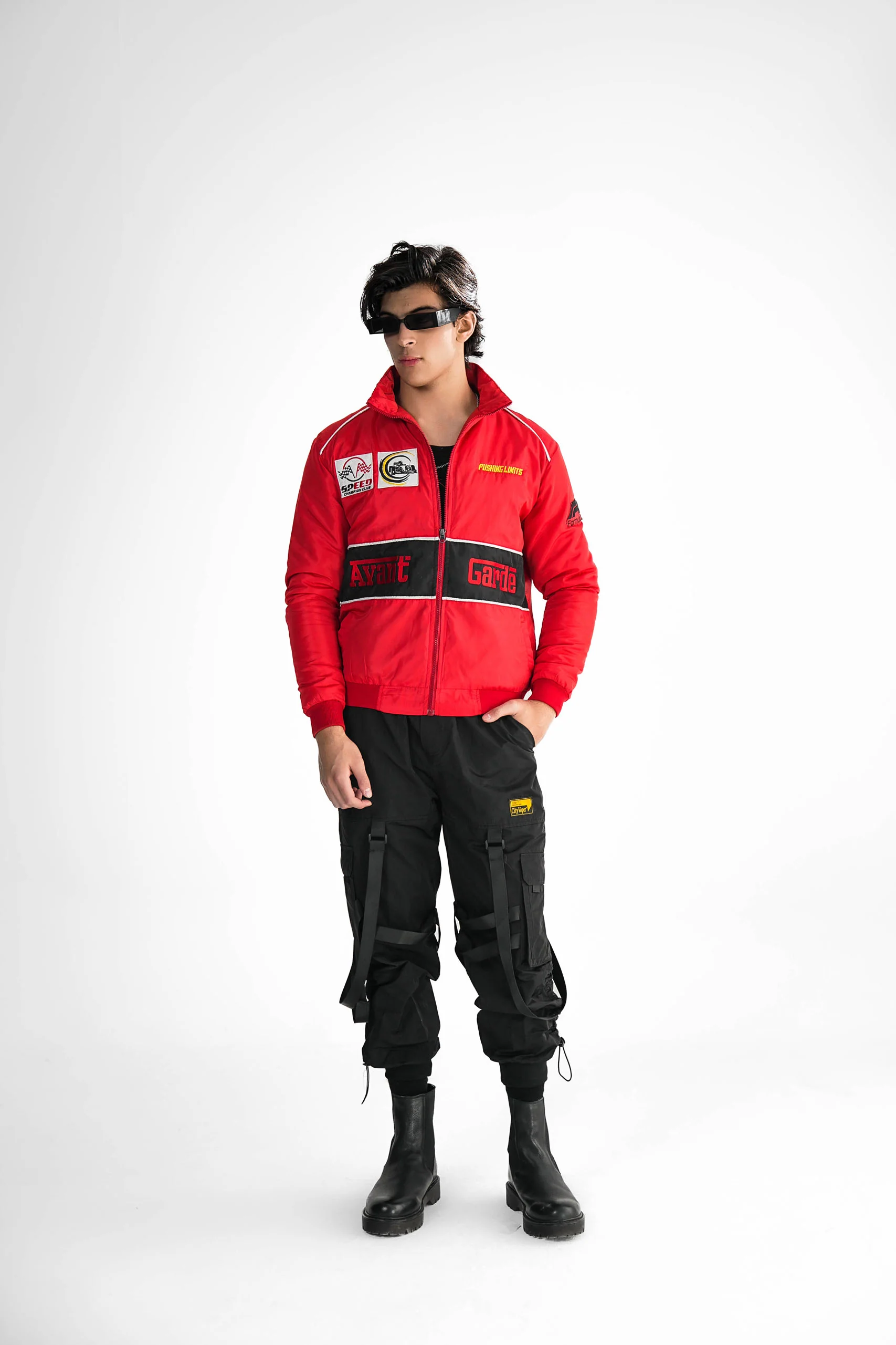 Racing Jacket - Red - Image 13