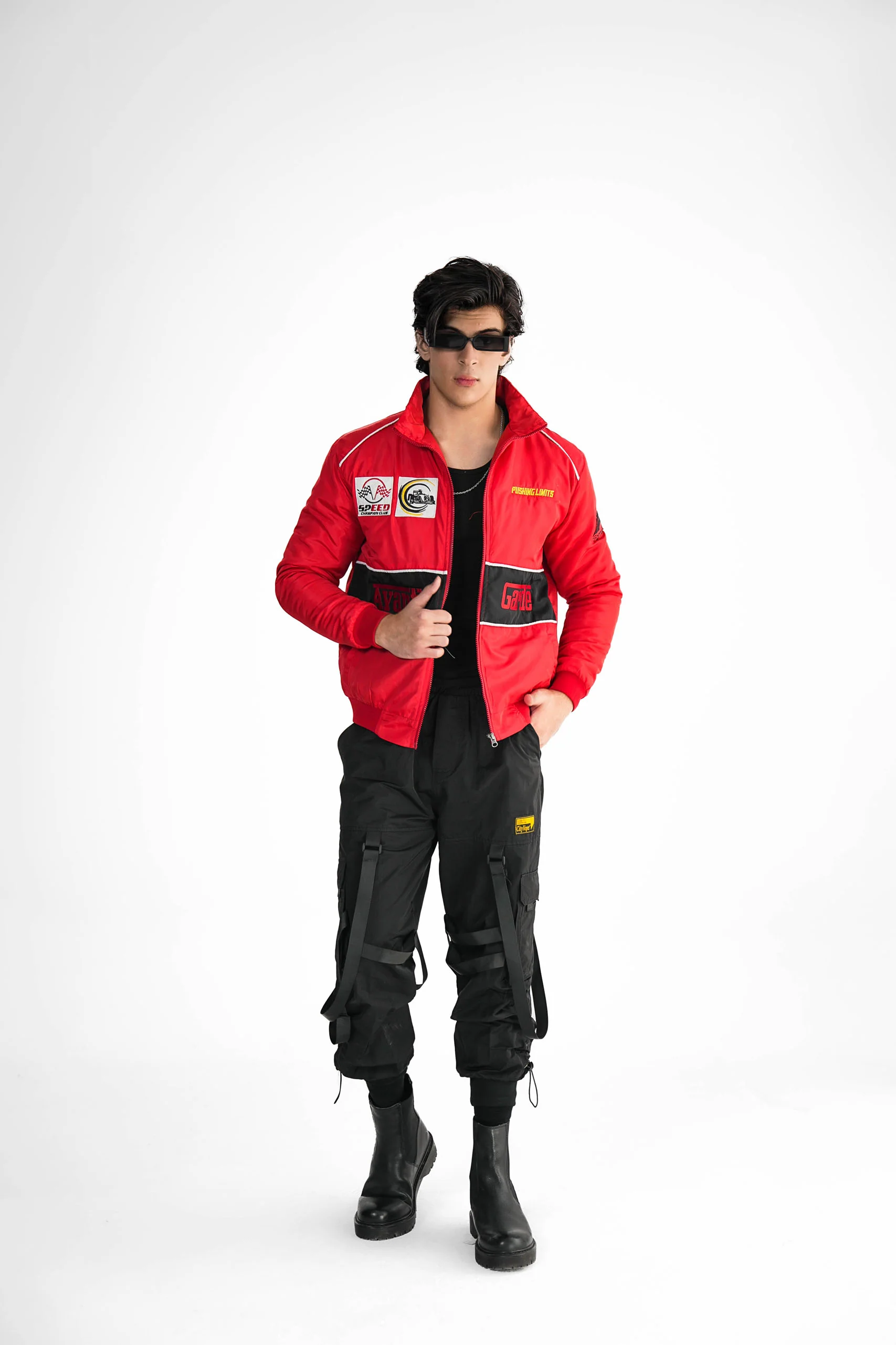 Racing Jacket - Red - Image 15