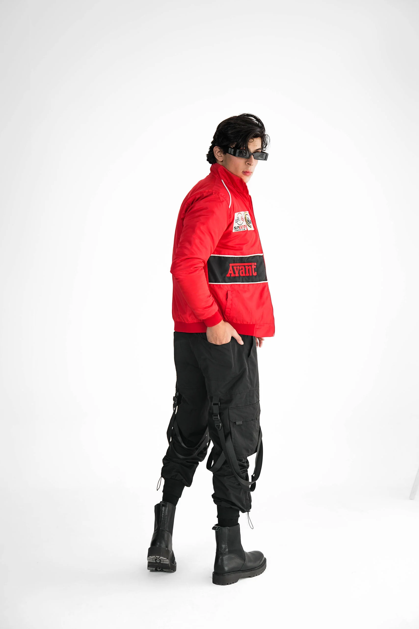 Racing Jacket - Red - Image 16
