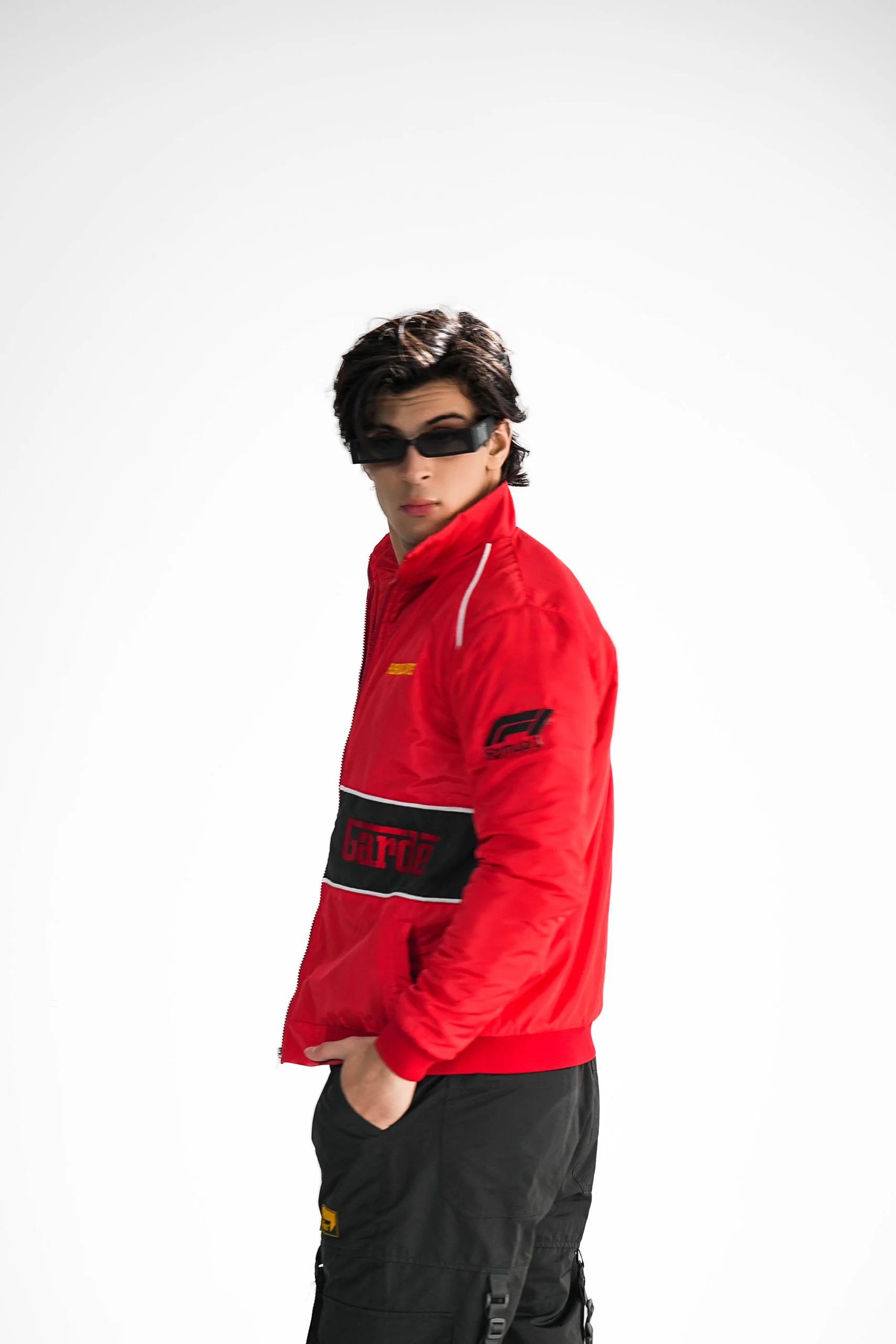 Racing Jacket - Red - Image 7