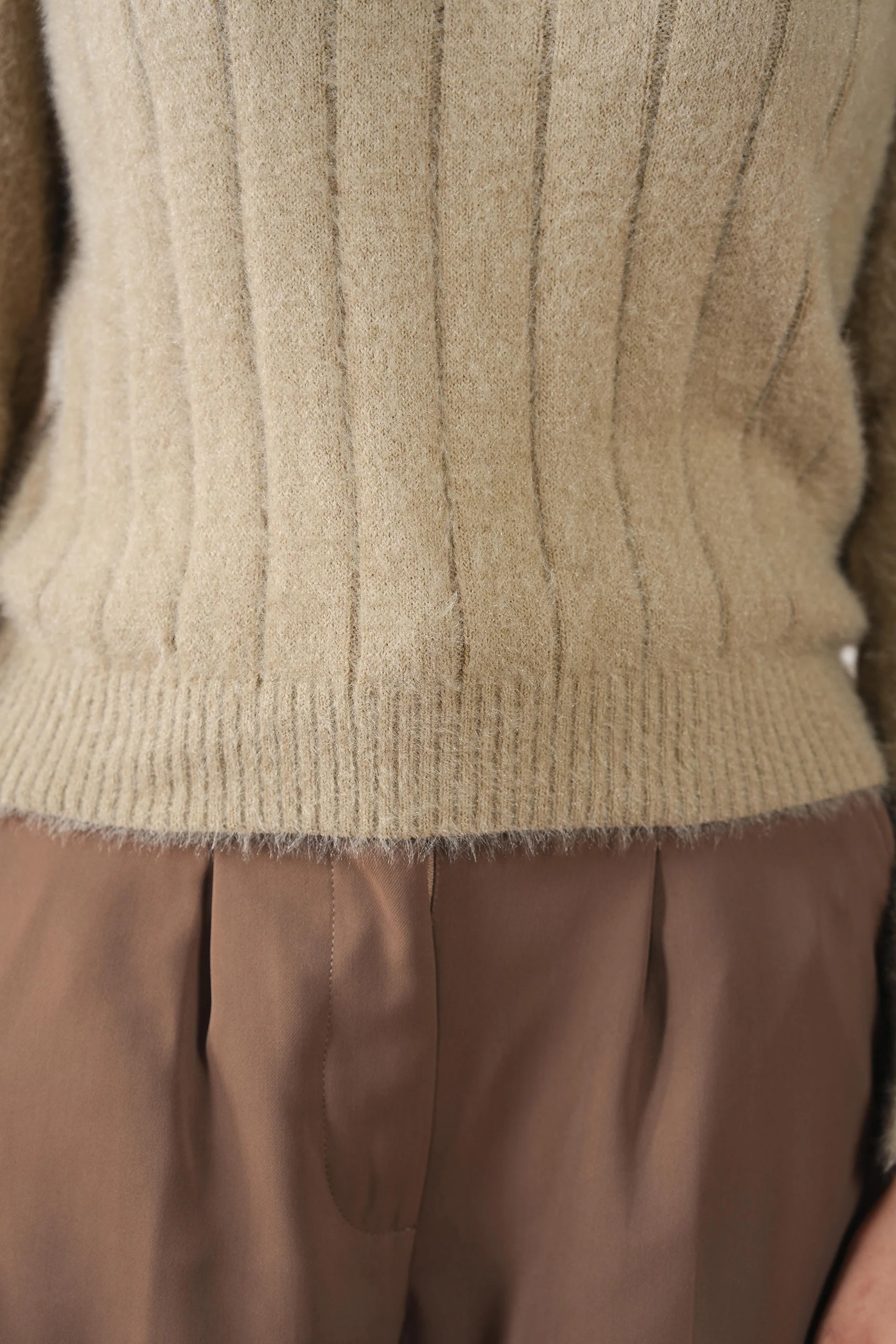 Round Neck Knit Sweater (RNS-01) - Image 11