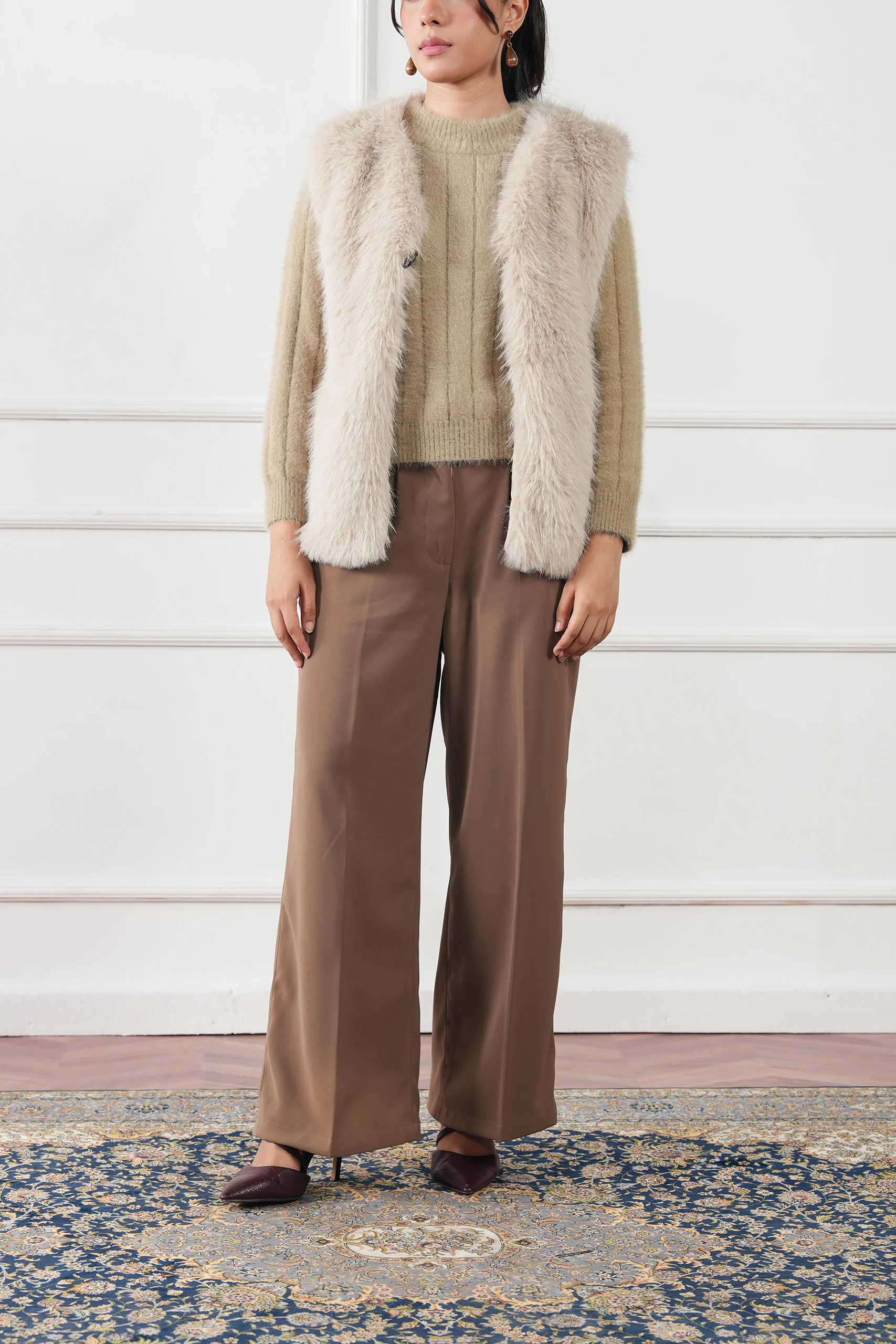 Round Neck Knit Sweater (RNS-01) - Image 5