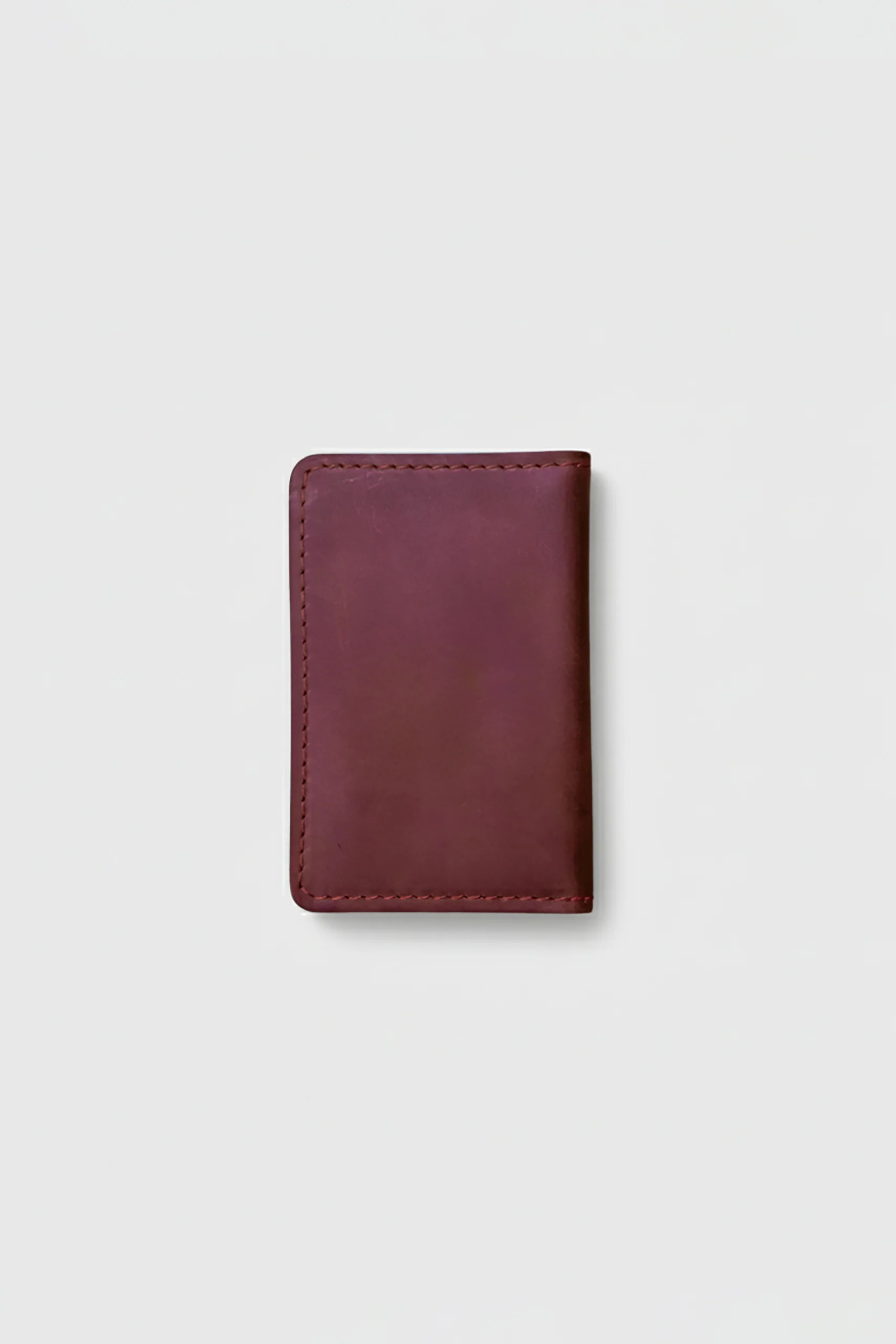 Saddle Leather Bi-Fold Wallet (LW-09) - Image 3