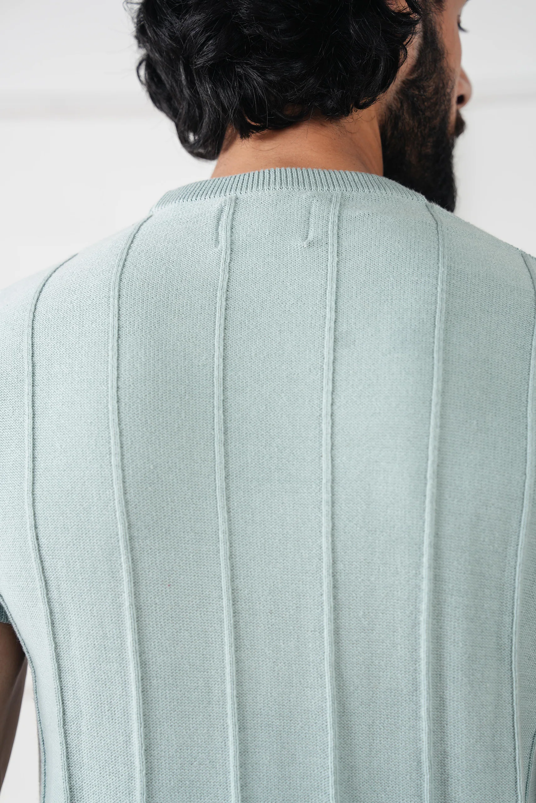 Striped Knit T-Shirt (MKT-01) - Image 9