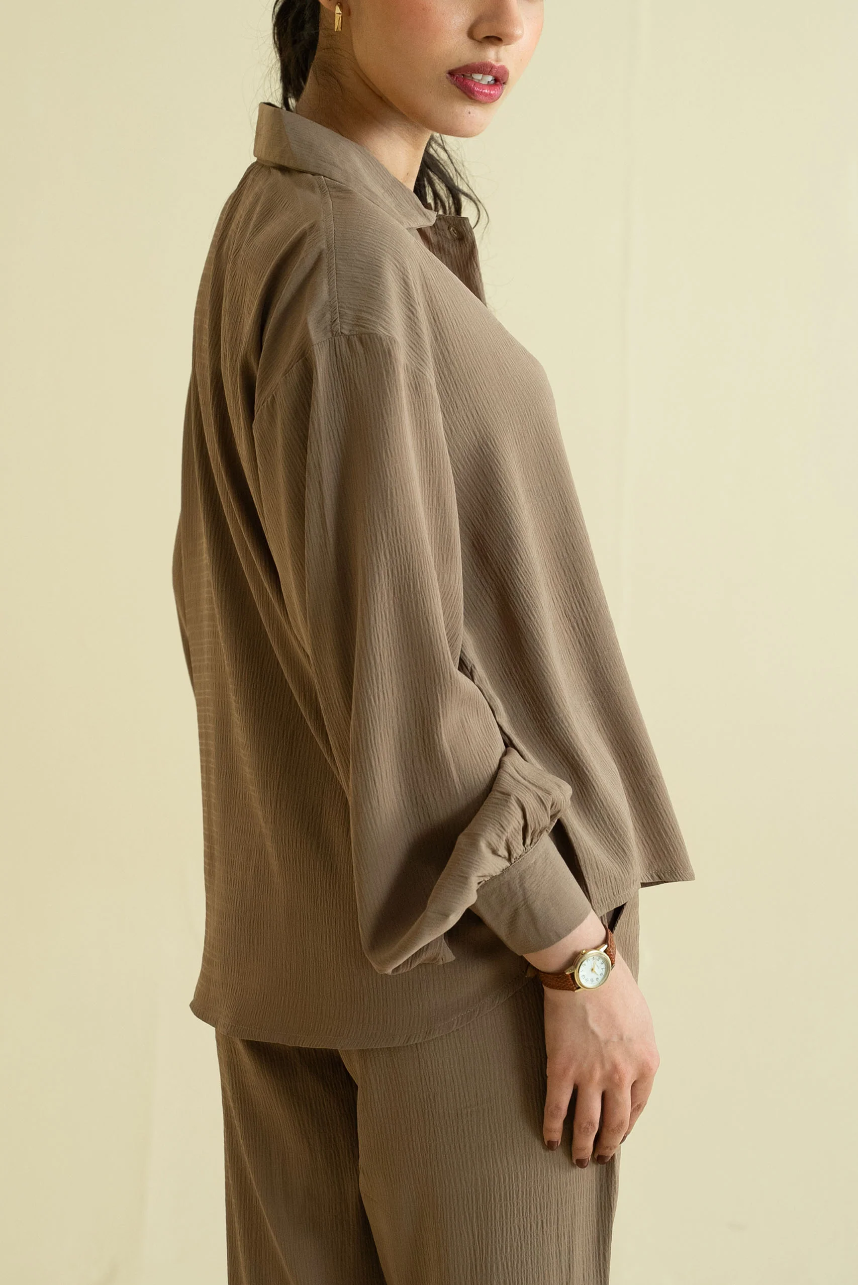 Textured Button Down Shirt (WCS-08) - Image 4