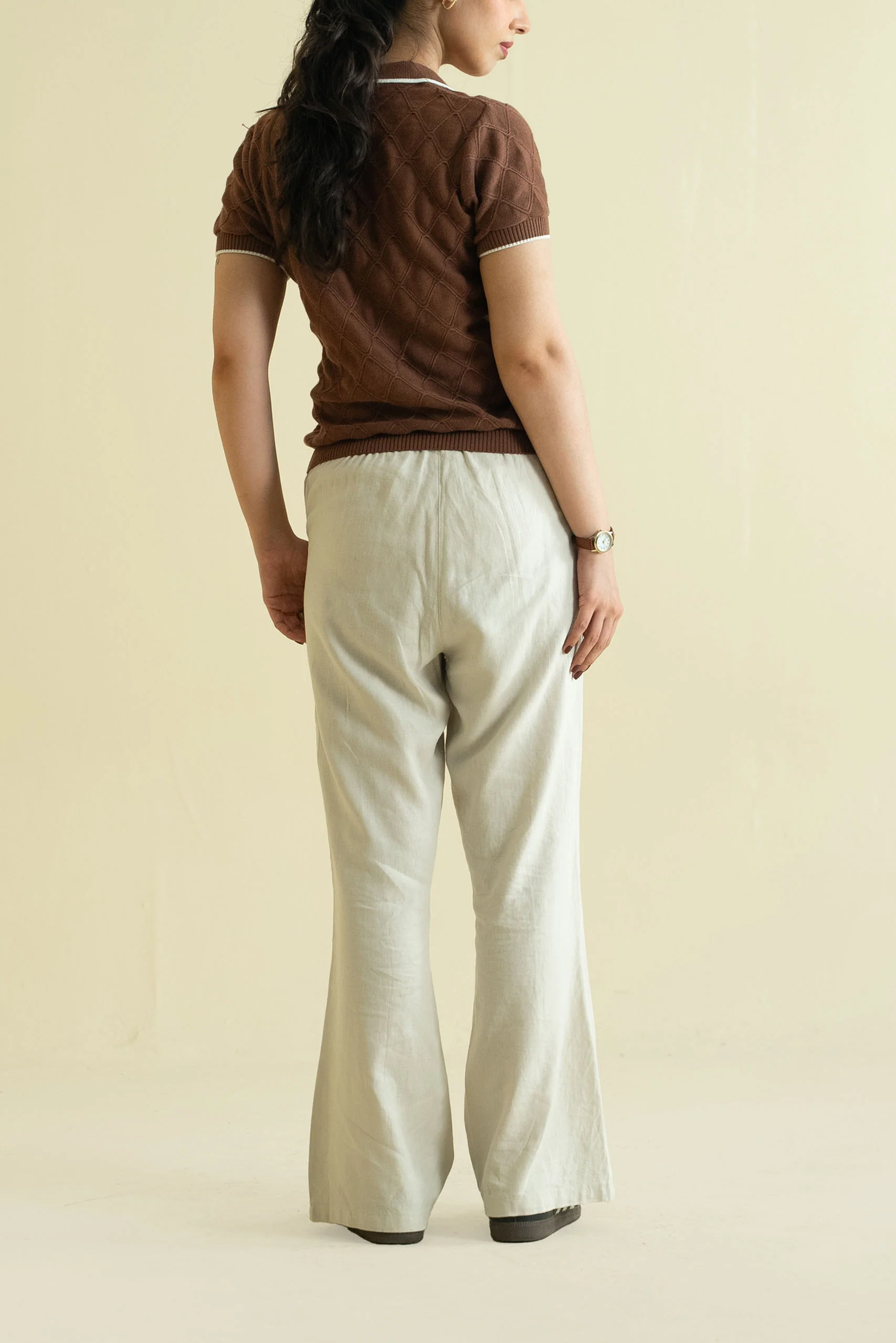 Textured Knitted Polo Shirt (WKP-04) - Image 6