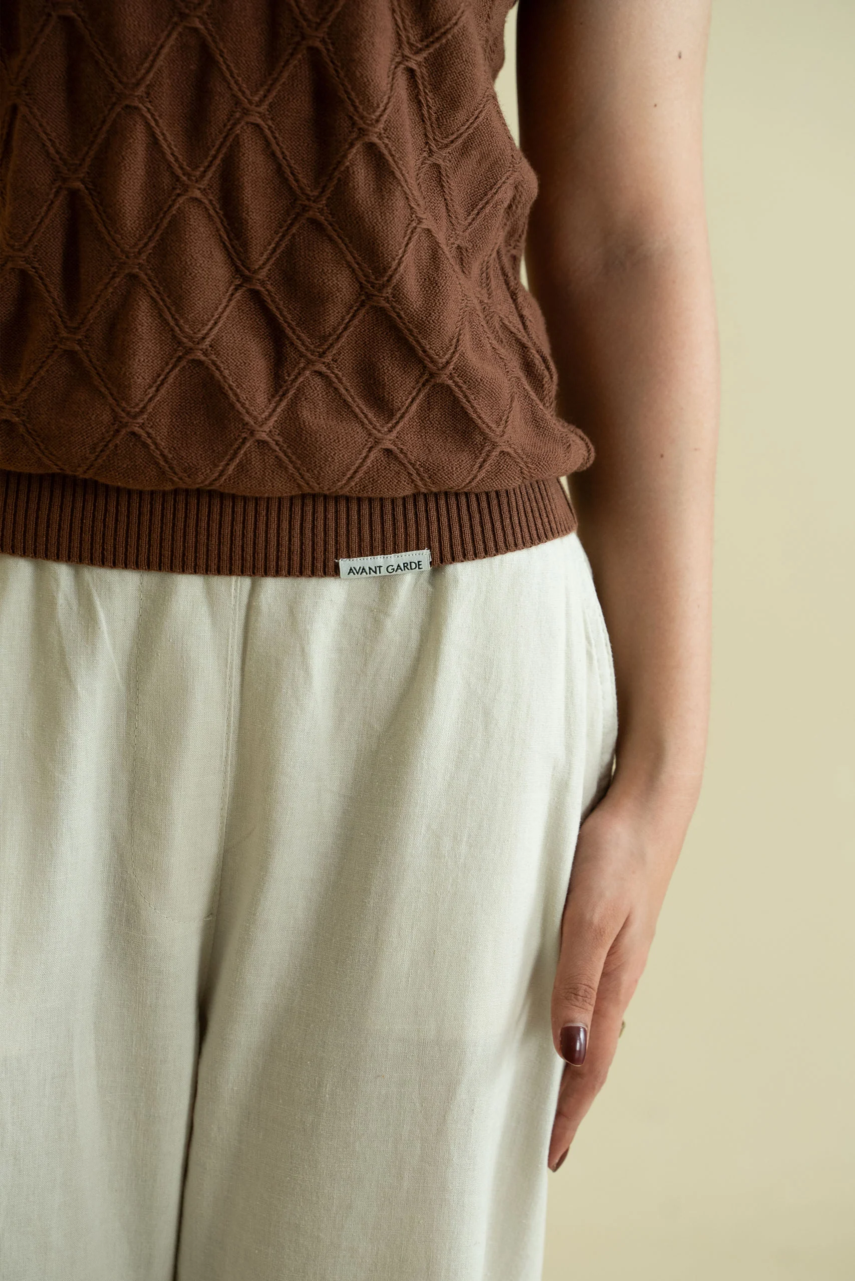 Textured Knitted Polo Shirt (WKP-04) - Image 7