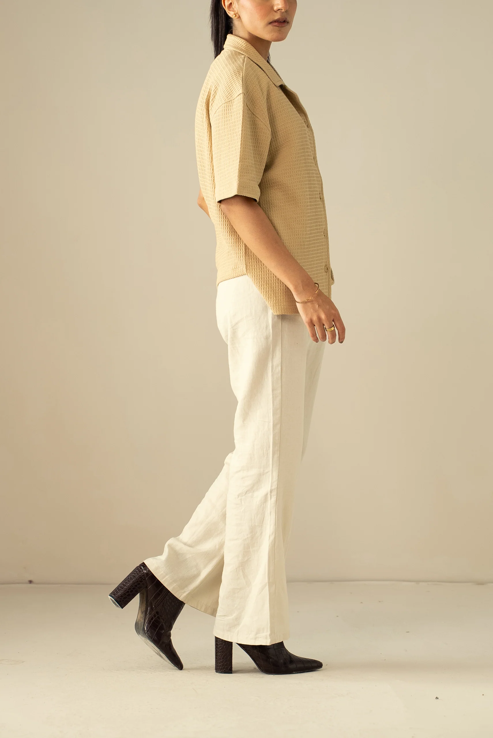 Waffle Knit Cuban Shirt (WBD-02) - Image 7