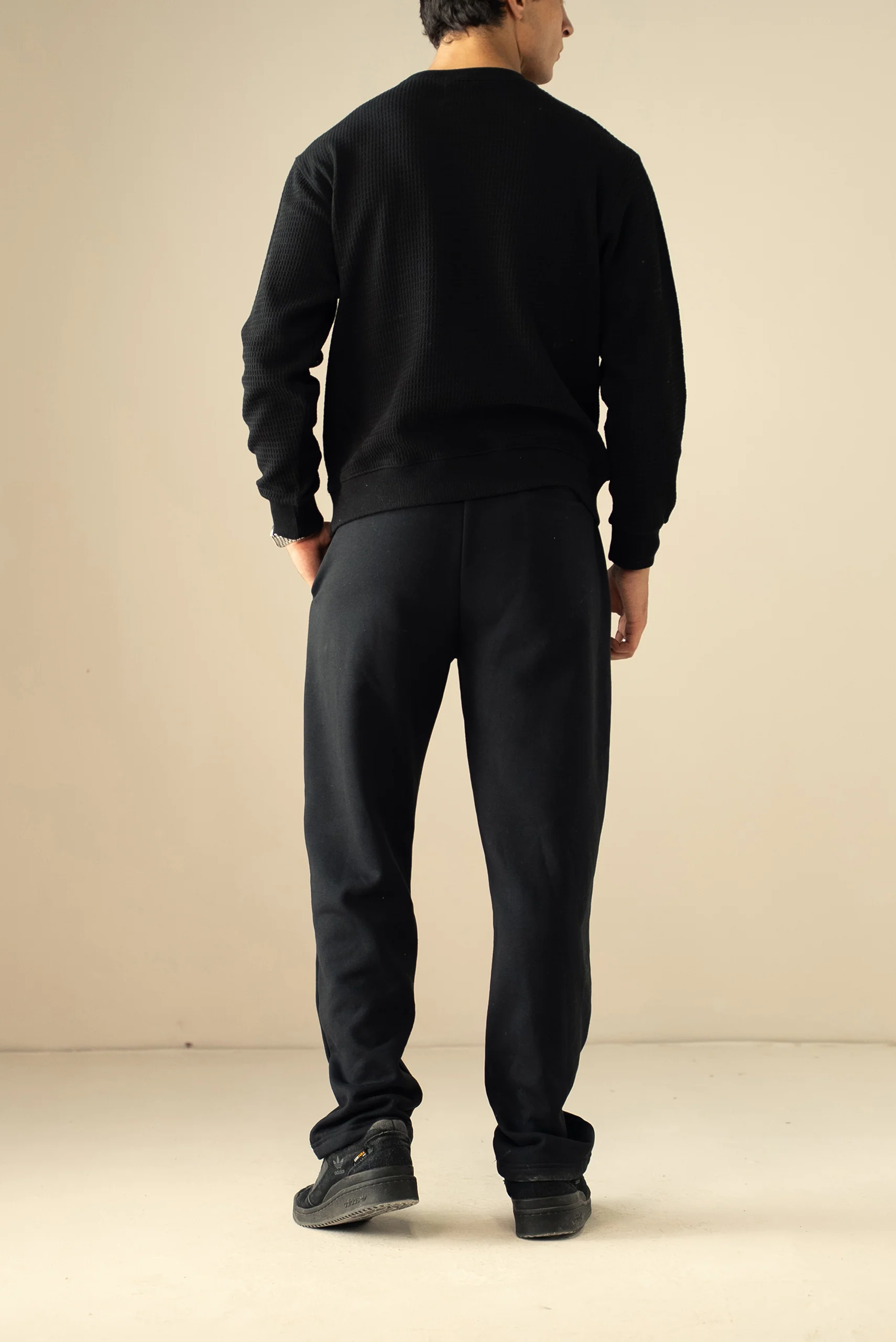 Waffle Knit Sweatshirt (MSS-02) - Image 10